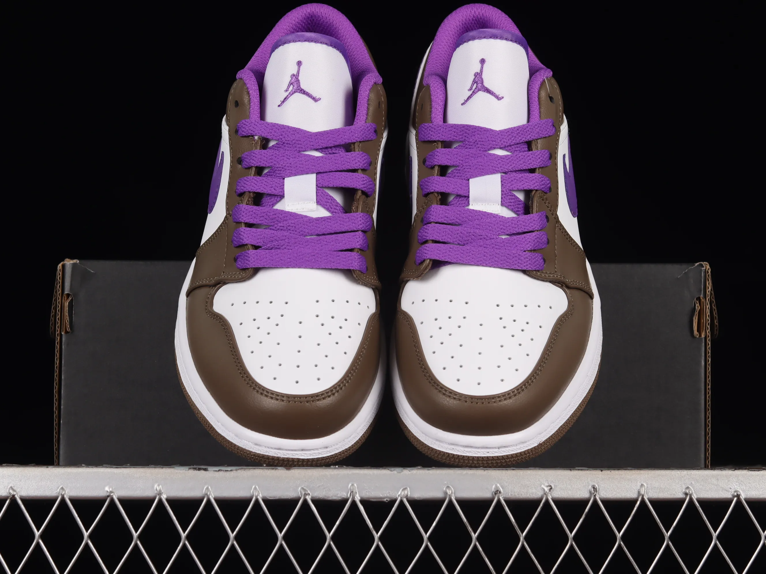 All categories Air Jordan Jordan series basketball shoes Air Jordan 1 Low Air Jordan 1 Low "Palomino" AJ1 Joe 1 Mocha Purple Low-top cultural basketball shoes 553558-215